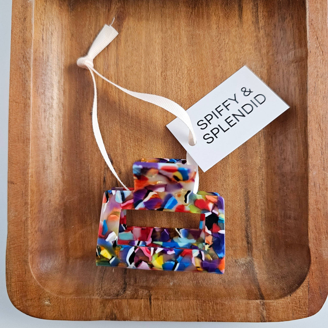 Spiffy & Splendid - Carly Hair Claw - Fiesta / Spring, Easter, Mother's Day