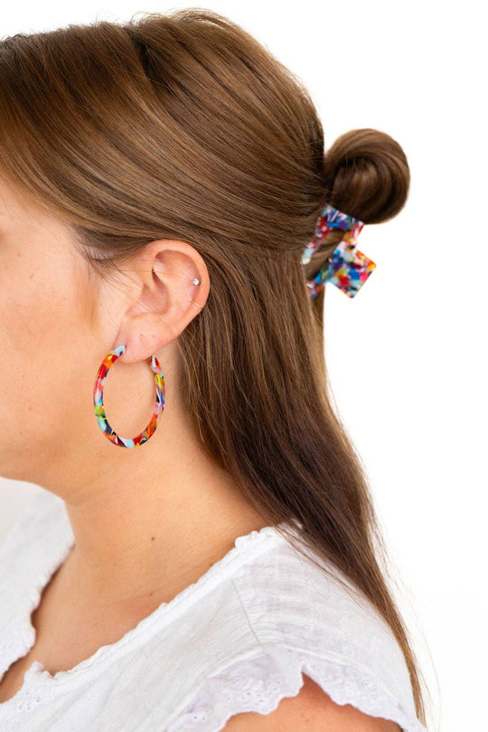 Spiffy & Splendid - Carly Hair Claw - Fiesta / Spring, Easter, Mother's Day