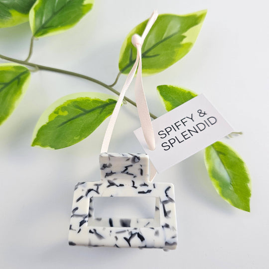Spiffy & Splendid - Carly Hair Claw - Marble / Spring, Easter, Mother's Day