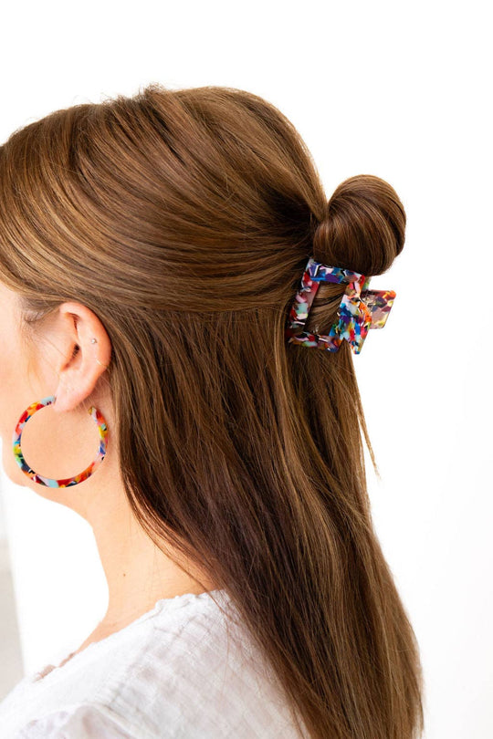 Spiffy & Splendid - Carly Hair Claw - Fiesta / Spring, Easter, Mother's Day