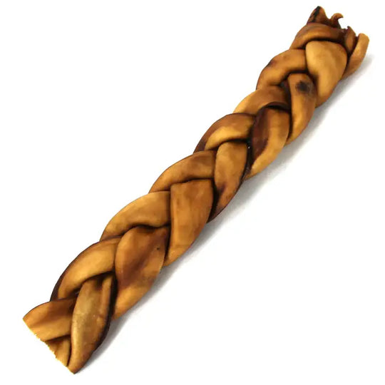 Jojo Modern Pets - Braided Collagen Stick Dog Treats - 6" Thick (25/case)