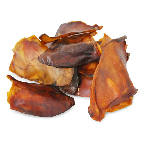 Jojo Modern Pets - Whole Pig Ears for Dogs - All Natural Dog Treats (25/case)