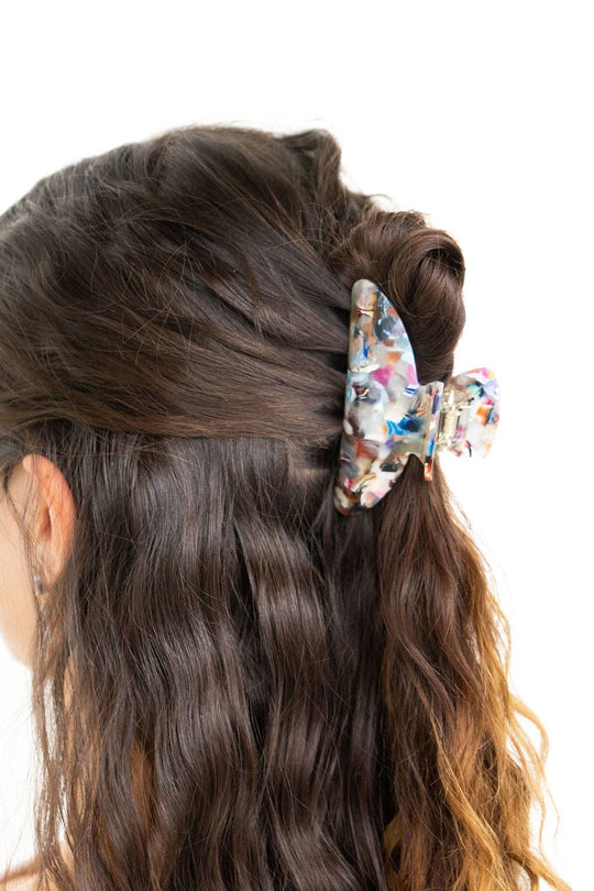 Spiffy & Splendid - Carmen Hair Claw - Multicolor / Spring, Easter, Mother's Day