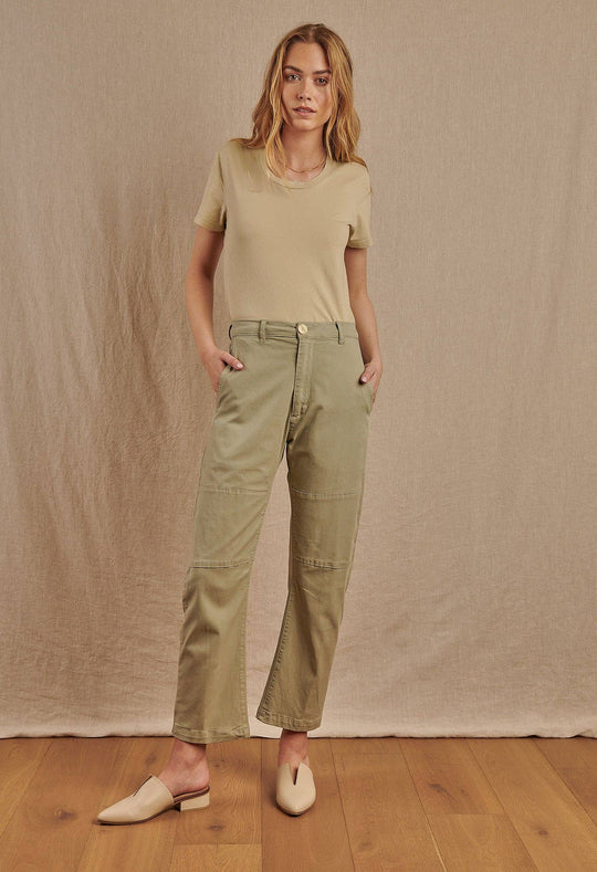 Road to Nowhere Clothing - Women's Baja Japanese Twill Pant SS24: 2 / Bone
