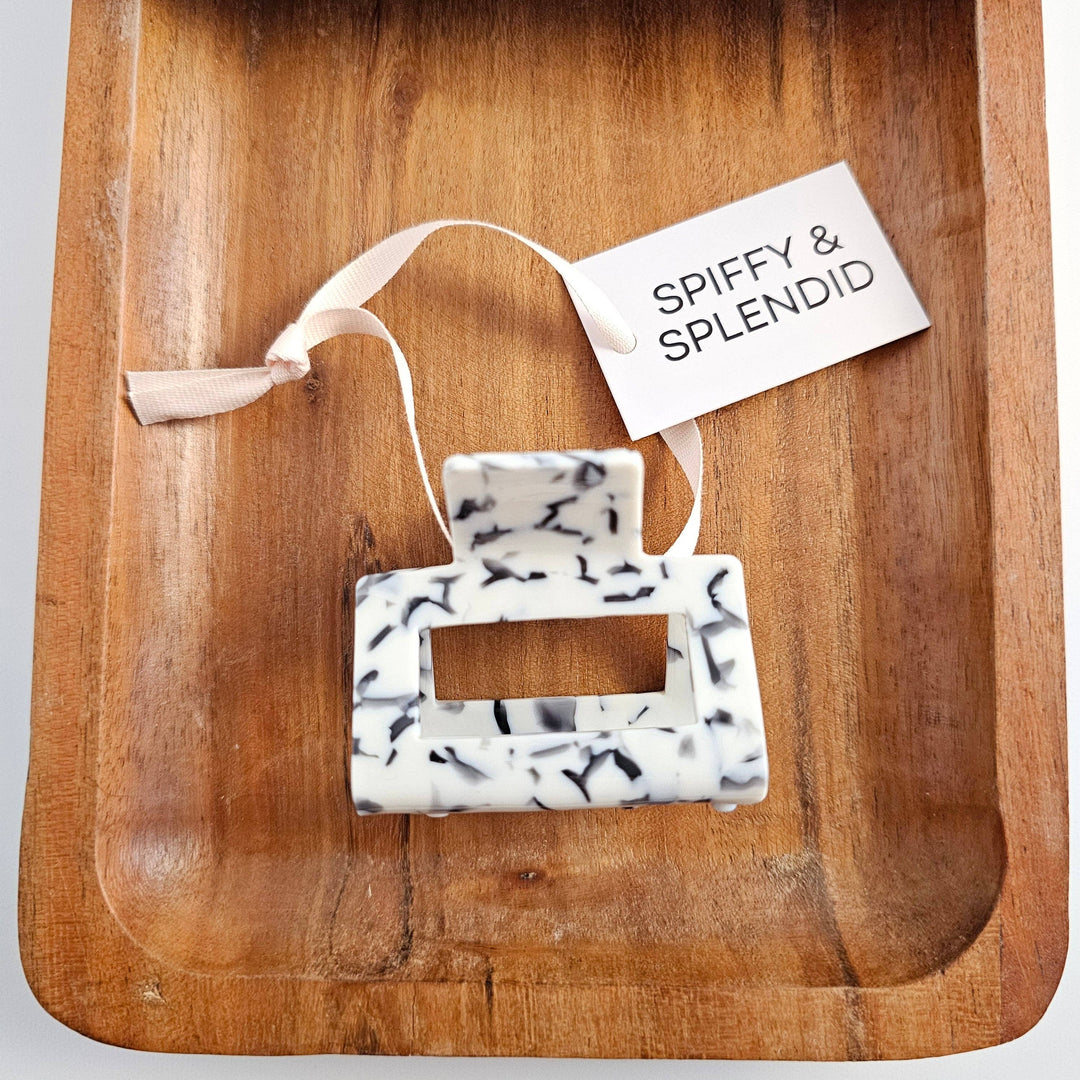 Spiffy & Splendid - Carly Hair Claw - Marble / Spring, Easter, Mother's Day