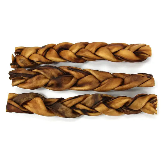 Jojo Modern Pets - Braided Collagen Stick Dog Treats - 6" Thick (25/case)