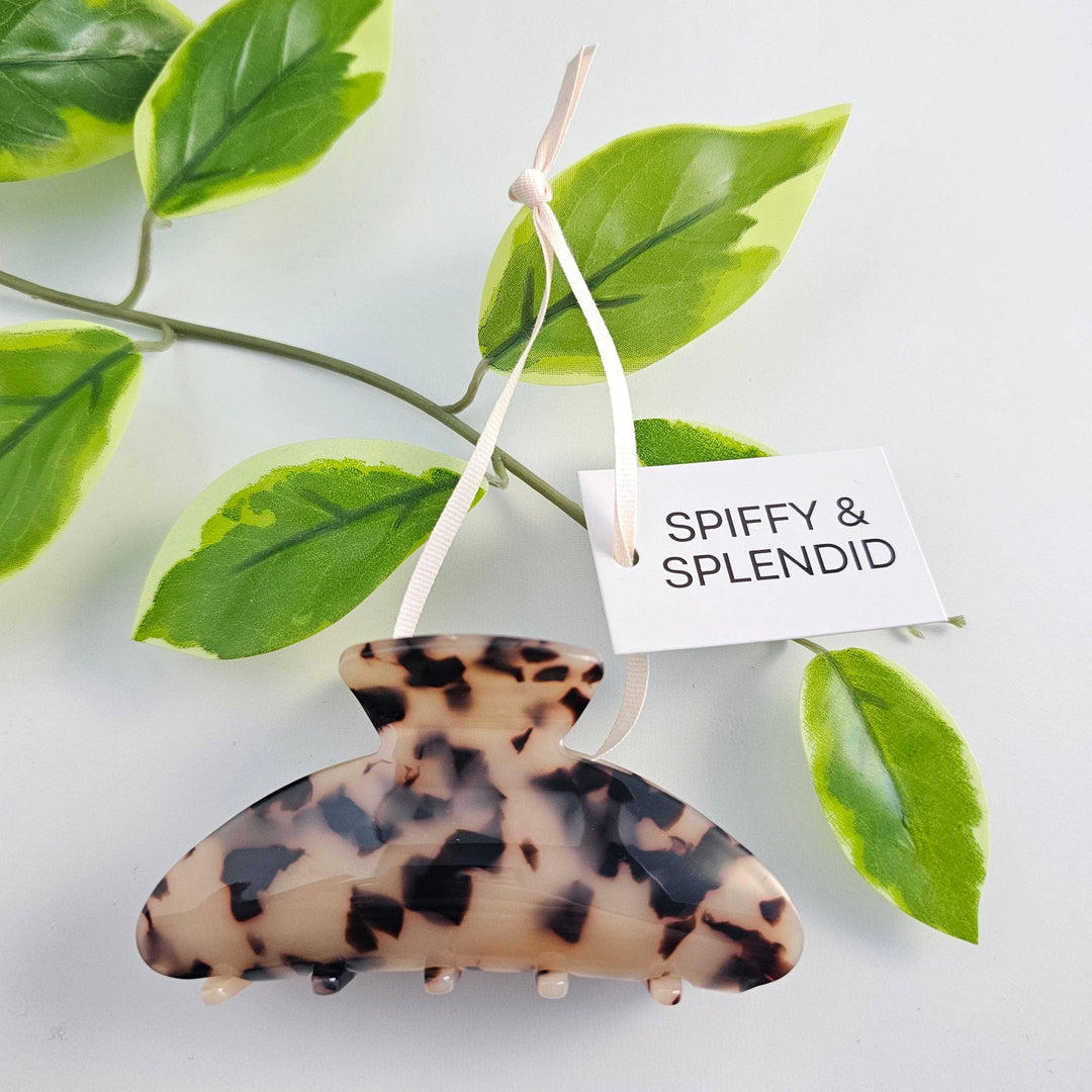 Spiffy & Splendid - Carmen Hair Claw - Blonde Tortoise / Spring, Easter, Mother's Day