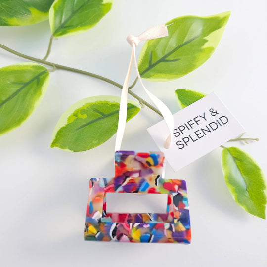 Spiffy & Splendid - Carly Hair Claw - Fiesta / Spring, Easter, Mother's Day