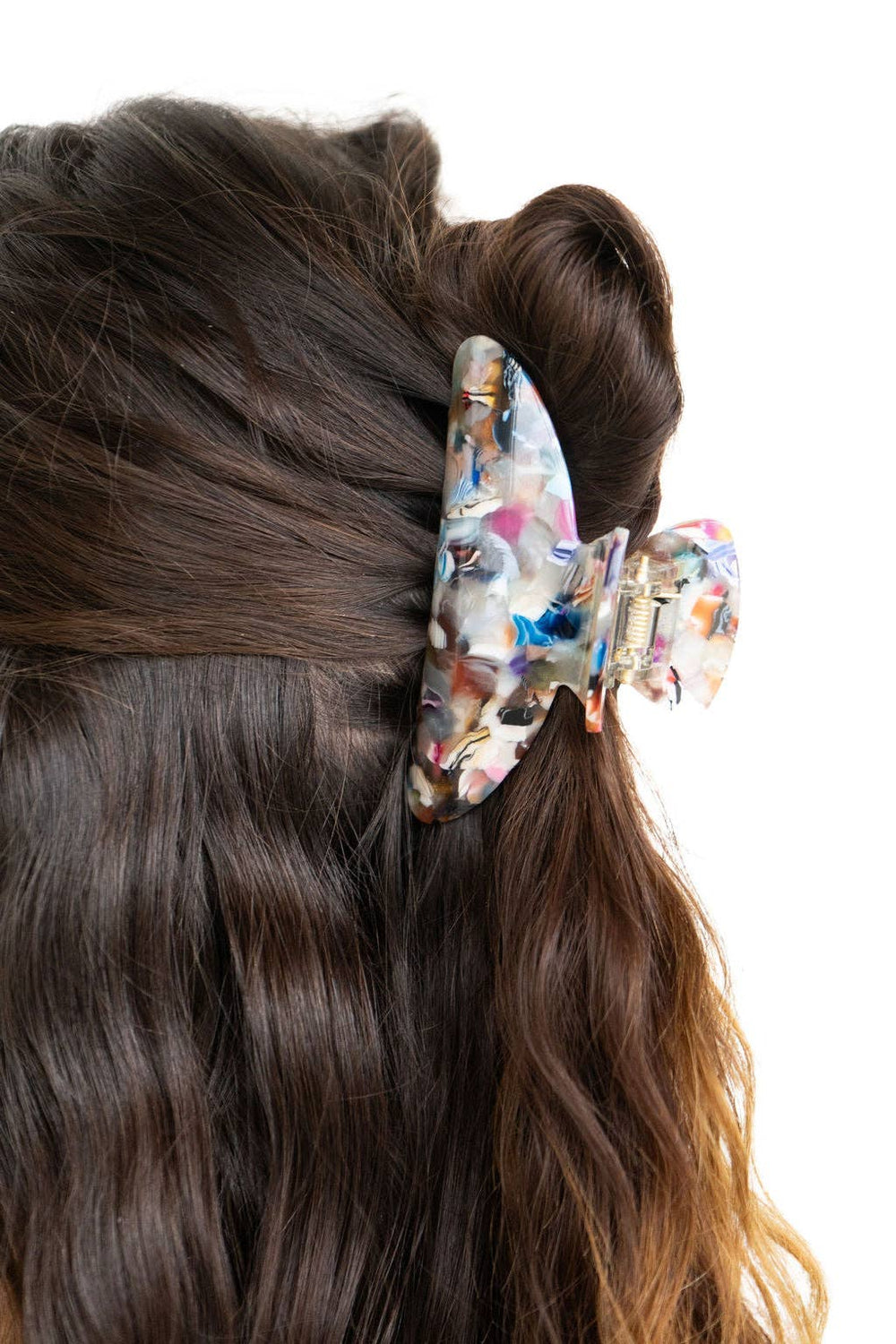 Spiffy & Splendid - Carmen Hair Claw - Multicolor / Spring, Easter, Mother's Day