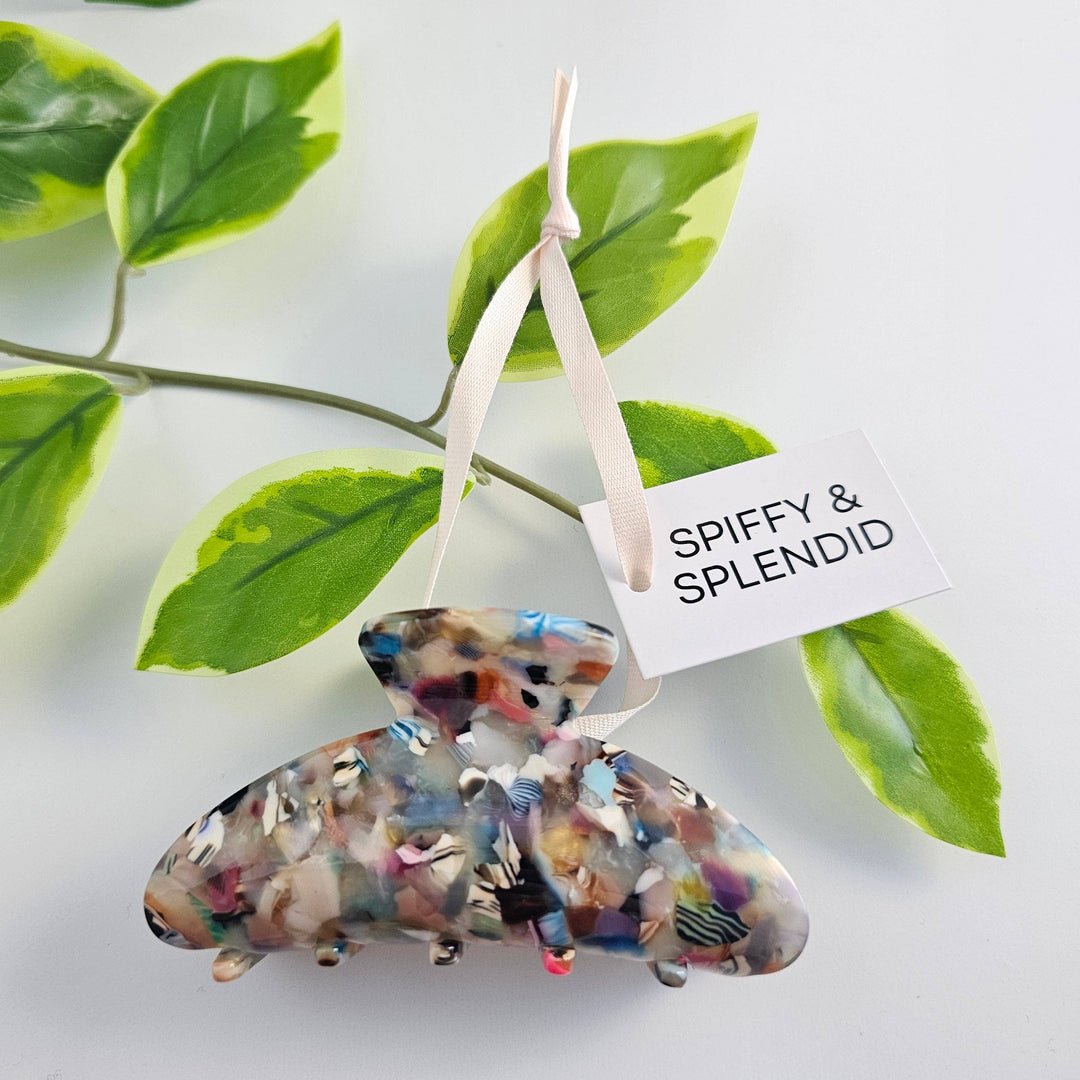 Spiffy & Splendid - Carmen Hair Claw - Multicolor / Spring, Easter, Mother's Day